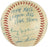 Jackie Robinson 1954 All Star Game Team Signed Baseball PSA DNA COA