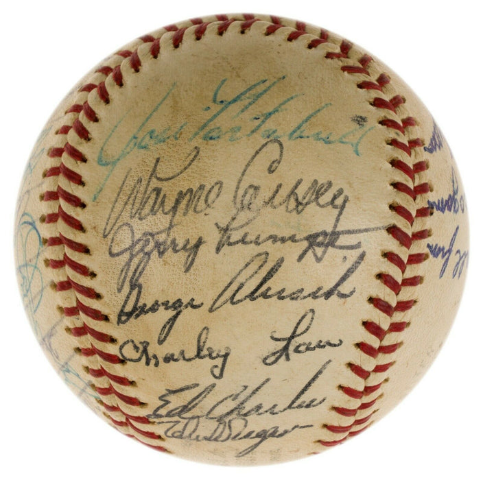 Historic Early Wynn 300th Win Signed Inscribed Game Used Baseball PSA DNA COA