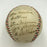 Beautiful 1943 Cincinnati Reds Team Signed Baseball Bill McKechnie JSA COA