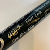 Mickey Tettleton Signed Heavily Inscribed STATS Baseball Bat With JSA COA RARE