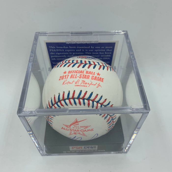 Nolan Ryan Signed 2017 All Star Game Baseball PSA DNA Graded Gem Mint 10