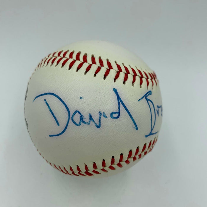 David Brenner Signed Official League Baseball JSA Johnny Carson Show