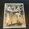 Carl Hubbell & Lefty Gomez Signed Vintage 8x10 Photo With JSA COA