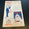 Johnny Kucks Signed Autographed 1950's New York Yankees Scorecard