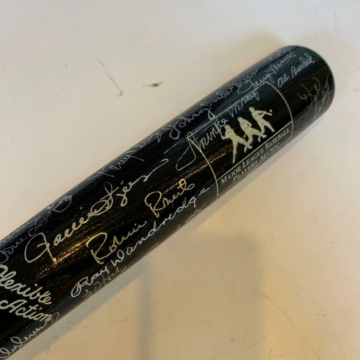 Hall Of Fame Multi Signed Bat With 50+ Signatures Ernie Banks JSA COA