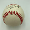 Willie Mays Signed Vintage 1970's National League Feeney Baseball Beckett COA