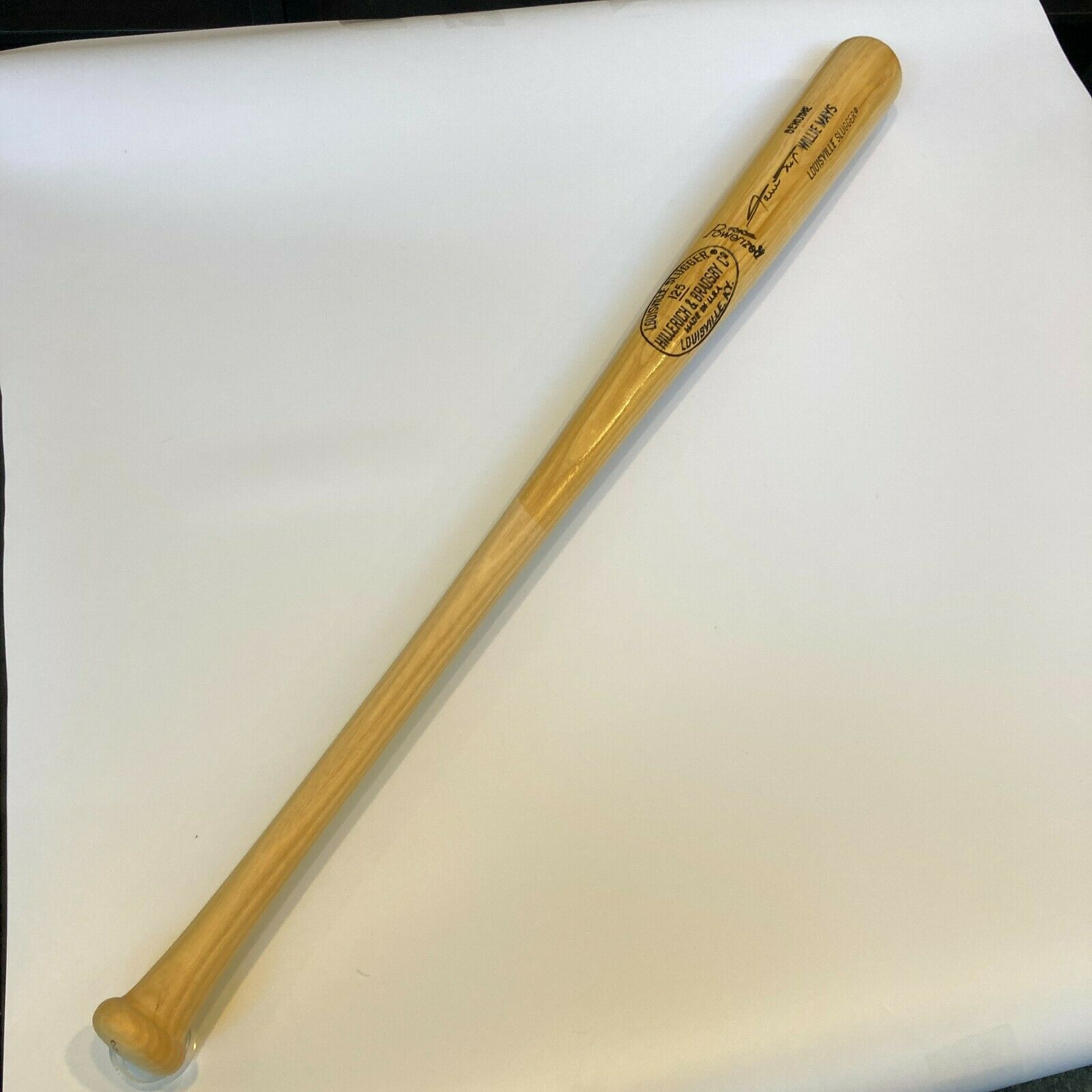 Willie Mays Signed Louisville Slugger Game Model Baseball Bat With JSA COA  - Autographed MLB Bats at 's Sports Collectibles Store