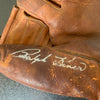 Ralph Kiner Signed Vintage 1950's Game Model Baseball Glove With JSA Sticker