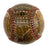 Beautiful 1944 All Star Game Hand Painted George Sosnak Folk Art Signed Baseball