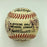 1980's Atlanta Braves Team Signed Autographed Official National League Baseball