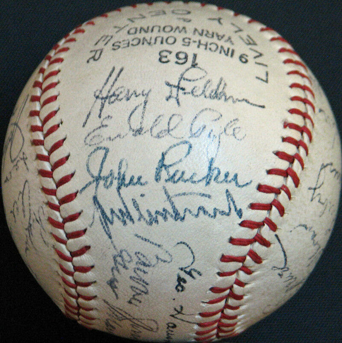 1944 New York Giants Team Signed Baseball Joe Medwick Ernie Lombardi PSA DNA COA