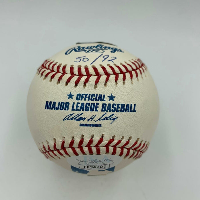 Mint Tom Seaver 98.8% Hall Of Fame 1992 Signed Inscribed MLB Baseball JSA COA