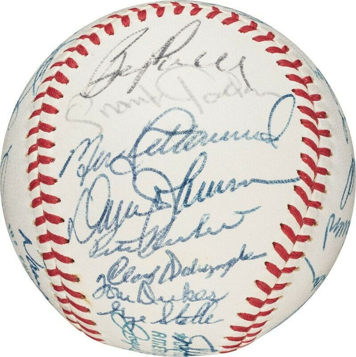 1971 Baltimore Orioles American League Champs Team Signed Baseball PSA DNA COA