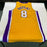 Kobe Bryant Signed 2000-01 Game Issued Los Angeles Lakers Jersey Beckett & PSA