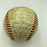 1959 Cleveland Indians Team Signed American League Baseball Joe Gordon JSA COA