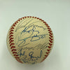 2001 Boston Red Sox Team Signed Baseball Pedro Martinez Nomar Garciaparra JSA