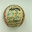 Willie Mays 1980's New York Mets Old Timers Day Signed Baseball With Legends