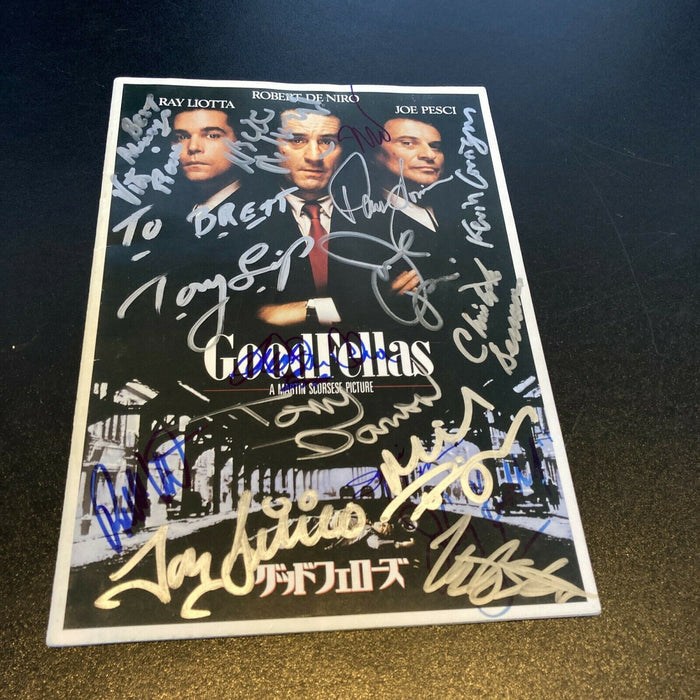 Rare Goodfellas Cast Signed 8x11 Magazine 15 Sigs Joe Pesci With JSA COA Photo
