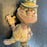 1940's Rempel MFG Brooklyn Dodgers Ho Jo The Hobo Bum Mascot Rubber Doll & Pin