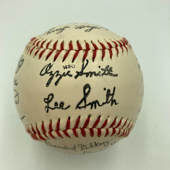 1992 St. Louis Cardinals 100th Anniversary Facsimile Team Signed Baseball