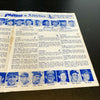 1970 Philadelphia Phillies VS Athletics Old Timers Game Multi Signed Program