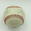 1947 NY Yankees World Series Champs Team Signed Baseball Joe Dimaggio JSA COA