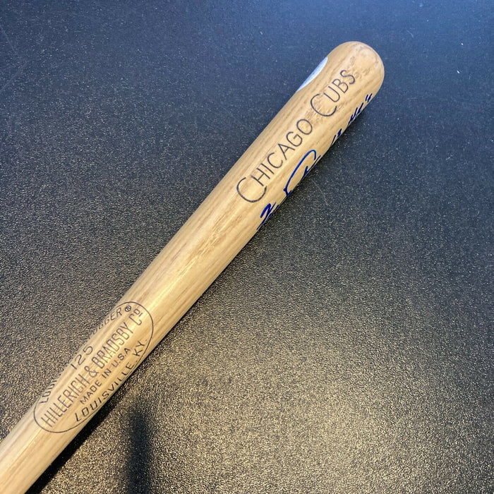 Fergie Jenkins Signed Louisville Slugger Mini Baseball Bat Chicago Cubs JSA