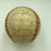 Connie Mack 1950's Philadelphia Athletics Team Signed Baseball With JSA COA