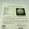 Satchel Paige Single Signed 1950's Official National League Baseball JSA COA