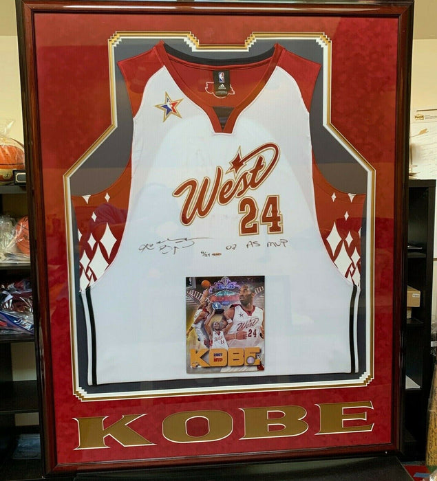 Kobe Bryant 2007 A.S. MVP Signed 2007 All Star Game Jersey UDA Upper —  Showpieces Sports