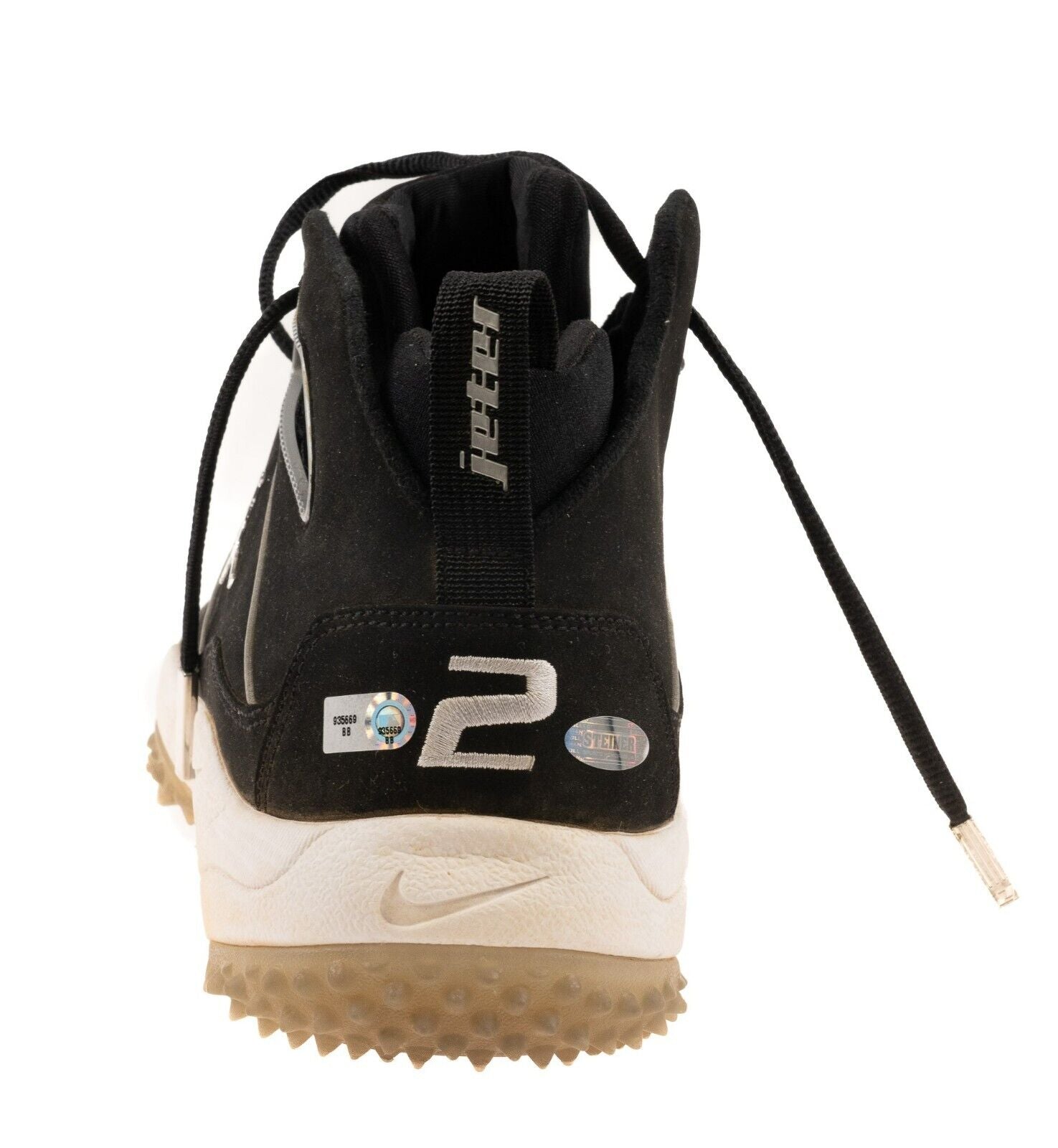 Derek Jeter Signed Game-Used Nike Jordan Jeter Cleat (MLB & Steiner)