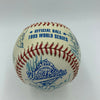 Beautiful 1995 Atlanta Braves WS Champs Team Signed World Series Baseball JSA