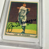 1941 Play Ball Joe Dimaggio Signed Autographed Porcelain Baseball Card PSA DNA