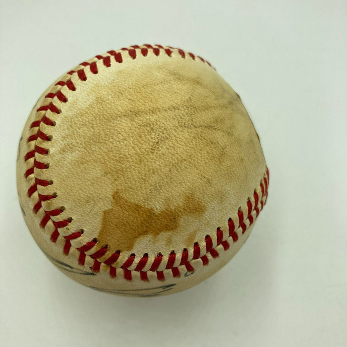 Ted Williams Signed Autographed Vintage Baseball JSA COA