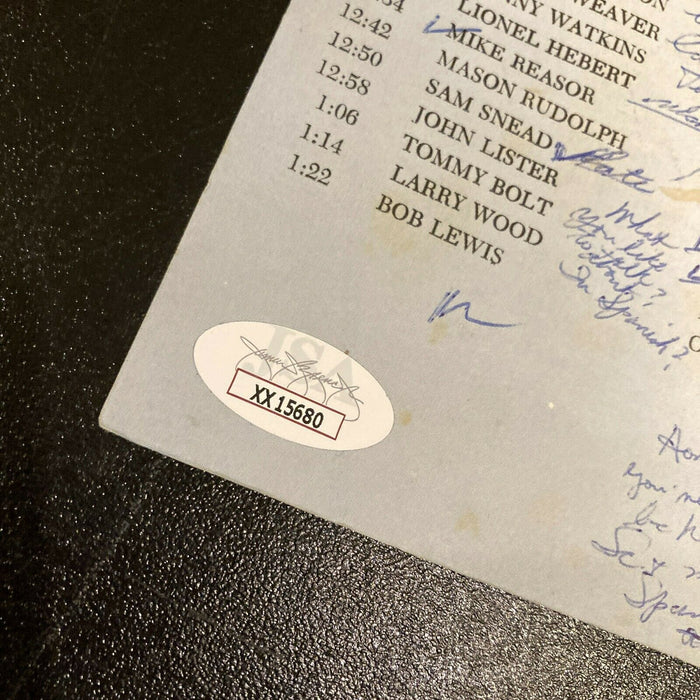 Mickey Mantle Eddie Arcaro Jackie Gleason Golf Classic Signed Program JSA COA