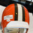 Jim Brown Signed Heavily Inscribed STATS Cleveland Browns Authentic Helmet JSA