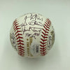 Rare 2007 Colorado Rockies NL Champs Team Signed World Series Baseball JSA COA