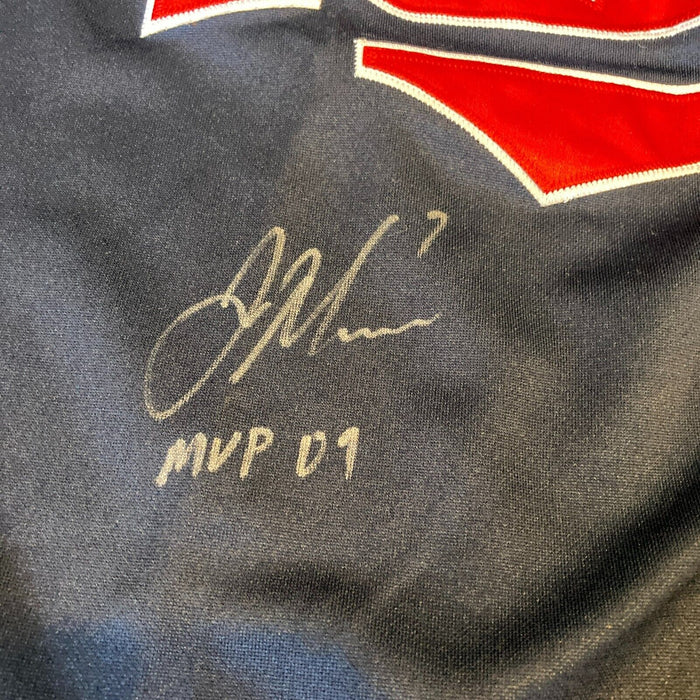 Joe Mauer 2009 MVP Signed Minnesota Twins Authentic Majestic Jersey PSA DNA  COA