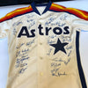 1980-90's Houston Astros Team Signed Game Jersey Jeff Bagwell Craig Biggio JSA