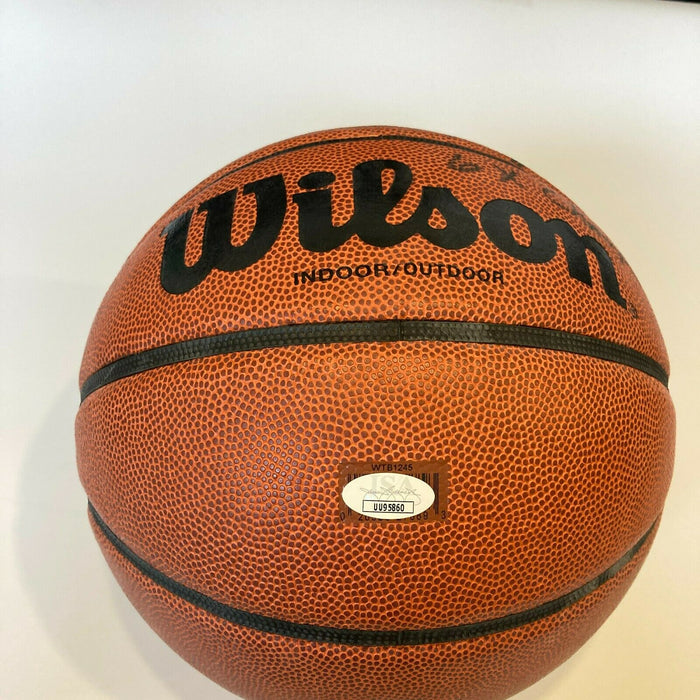 Scottie Pippen "6X NBA Champ" Signed Inscribed Wilson Basketball With JSA COA