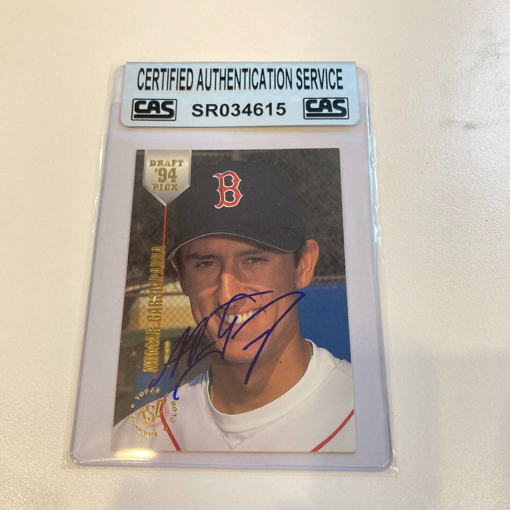 1994 Topps Stadium Club Nomar Garciaparra Signed RC CAS Certified Auto