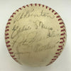 1946 Detroit Tigers Team Signed Autographed American League Baseball JSA COA