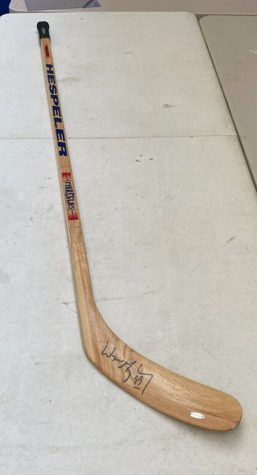 Wayne Gretzky Signed Game Model Hockey Stick With Upper Deck UDA Hologram