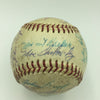 1958 Chicago Cubs Team Signed Game Used NL Baseball Ernie Banks PSA DNA COA