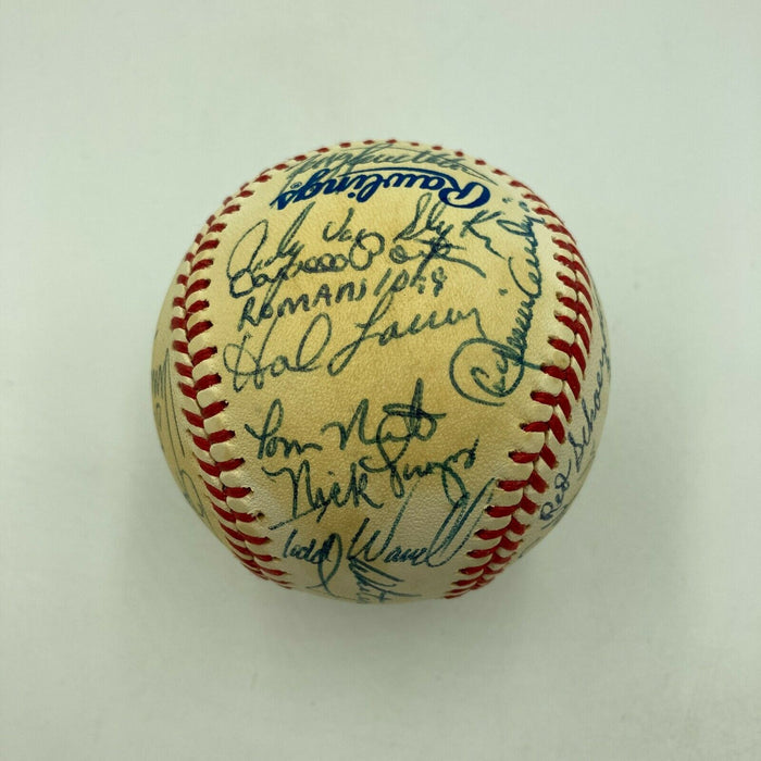 1985 St. Louis Cardinals NL Champs Team Signed Official World Series Baseball