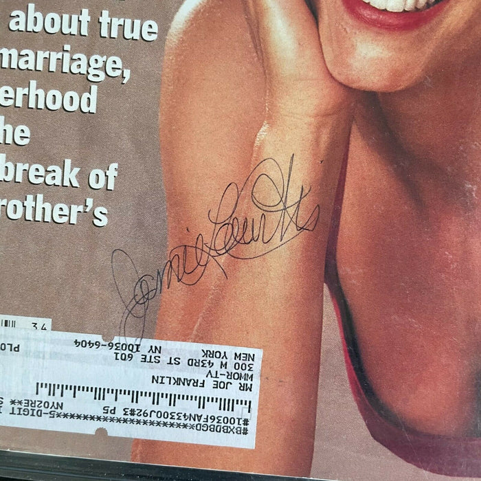 Jamie Lee Curtis Signed Autographed People Magazine Movie Star