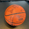 1986-87 Detroit Pistons Team Signed Spalding Official NBA Game Basketball JSA