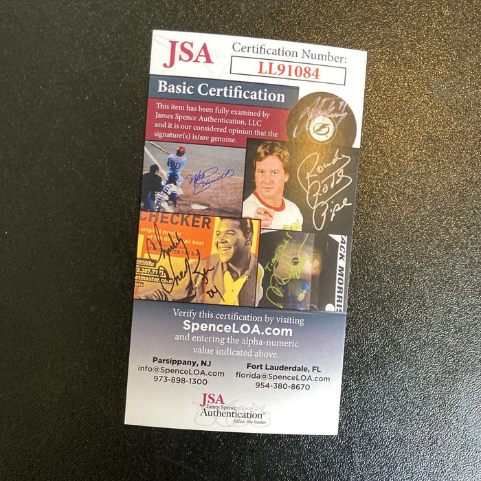 John Travolta Signed Autographed Staying Alive Vintage Movie Magazine JSA COA