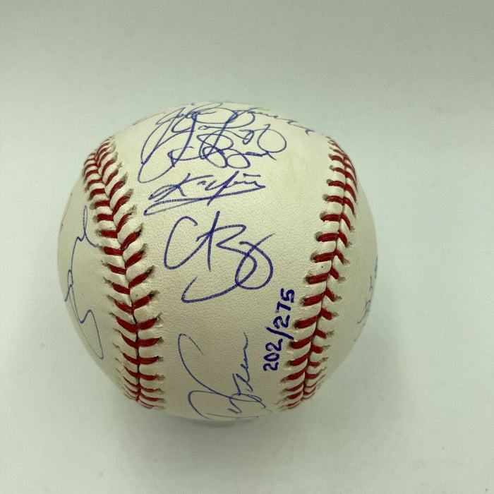 2007 Boston Red Sox World Series Champs Team Signed W.S. Baseball Steiner COA