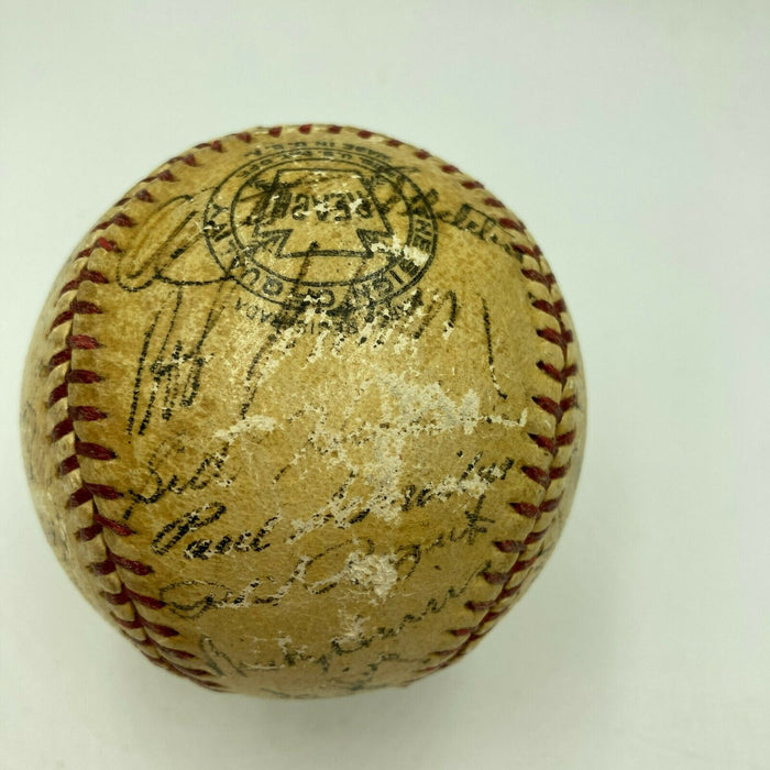 Joe Dimaggio Ted Williams 1942 All Star Game Team Signed Baseball With JSA COA